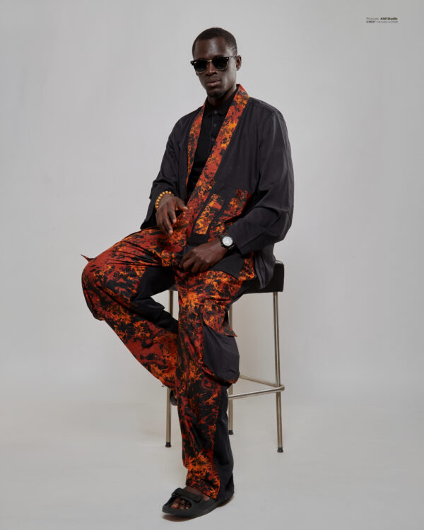 Ensemble Kimono Homme + Pantalon Large Cargo – Image 4